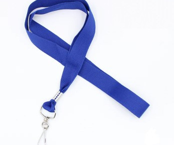 CH-ROYAL BLUE FLAT LANYARD